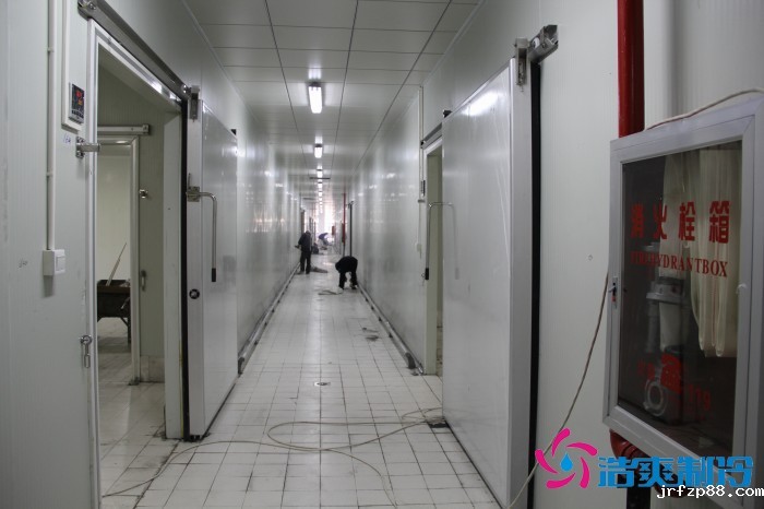 江苏通达1500㎡农产品低温冷藏冷冻库建造