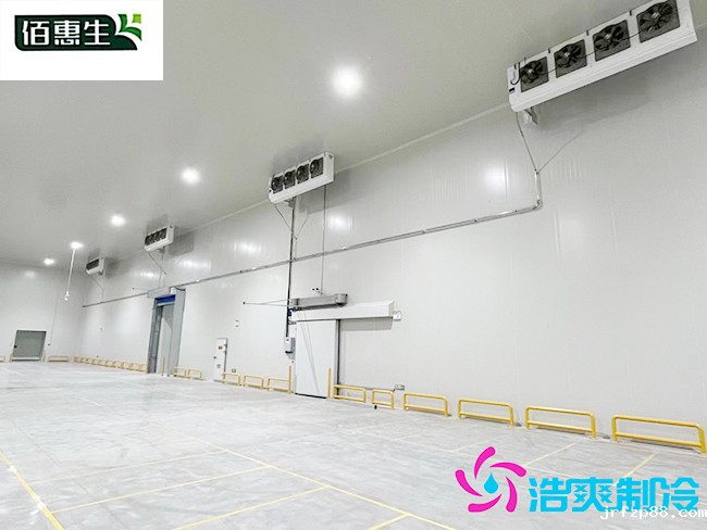 内蒙古佰惠生5806m³鲜酵母食品冷藏库建造工程案例