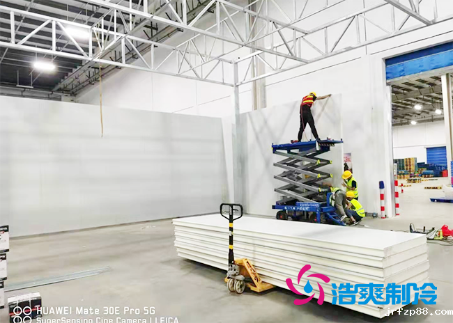 橙心优选-南宁良庆仓8600m³生鲜餐饮冷库建造 橙心优选-南宁良庆仓8600m³生鲜餐饮冷库建造