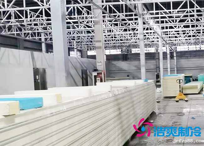 橙心优选-南宁良庆仓8600m³生鲜餐饮冷库建造