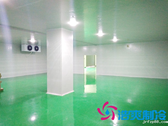 上海立净淮安百斯特农业园保鲜库建造