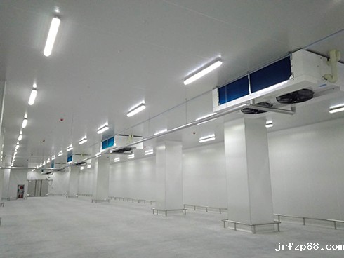 河北周黑鸭新工厂项目1#车间冷库建造工程案例